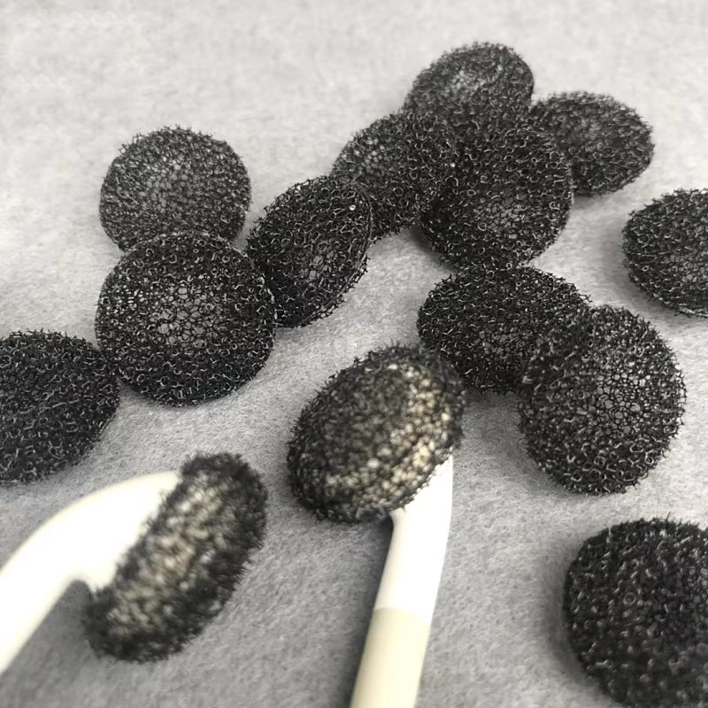 Earphone Foam Tip - Éponge filtrante noire en mousse souple,