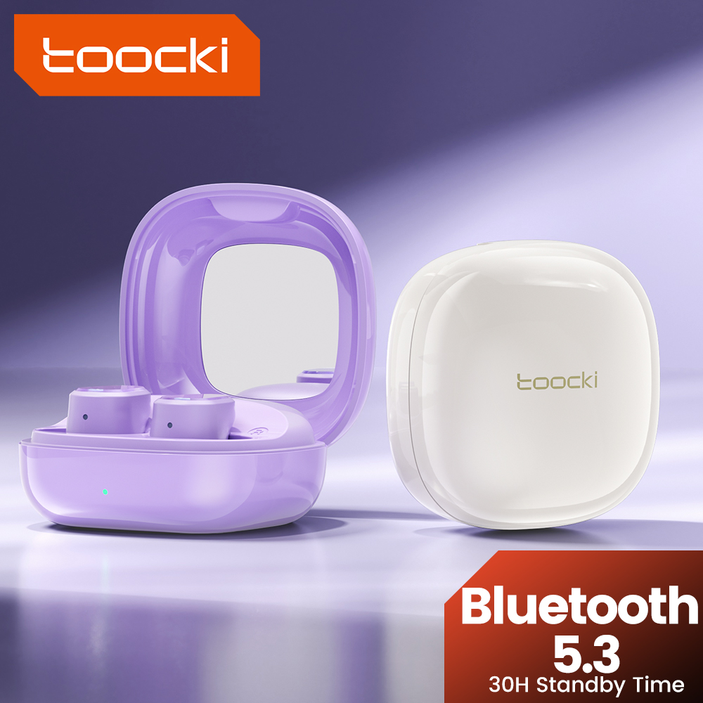 Noise Cancelling Headphone - Toocki – écouteurs intra-auriculaires Bluetooth 5.3,