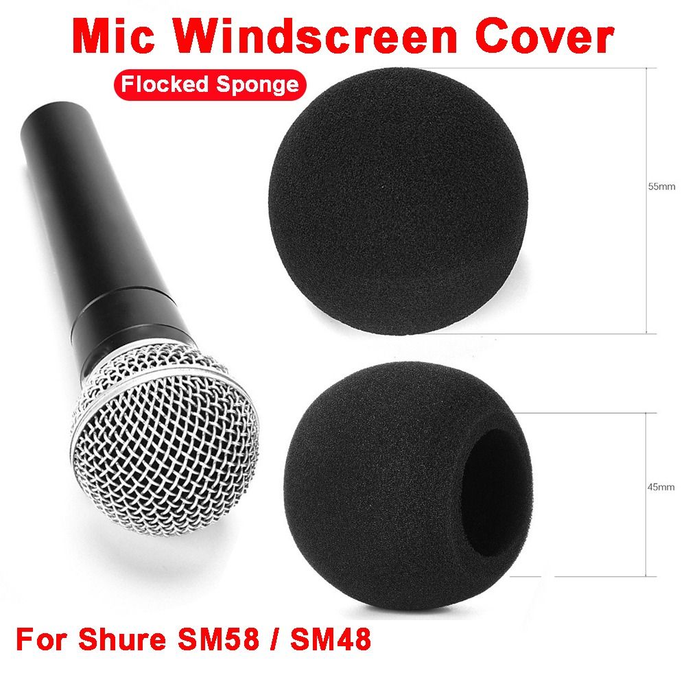 Shure Mic Mv7 - Cache-micro de remplacement en mousse floquée