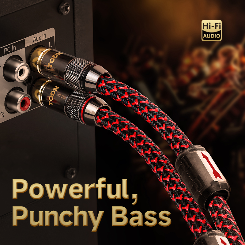 TODN -Câble audio RCA mâle ver - Audio Splitter Y avis et prix