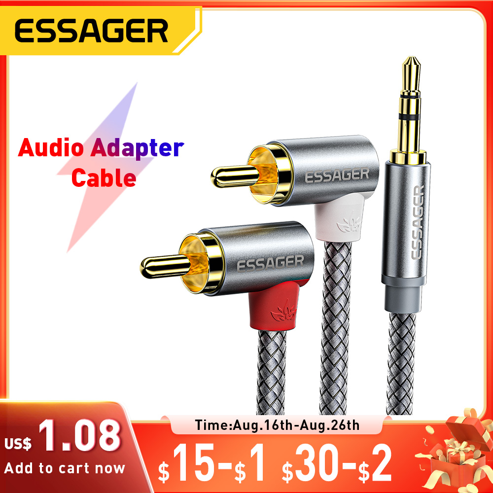 Essager 90 °   Câble Audio sté - Audio Splitter Y avis et prix