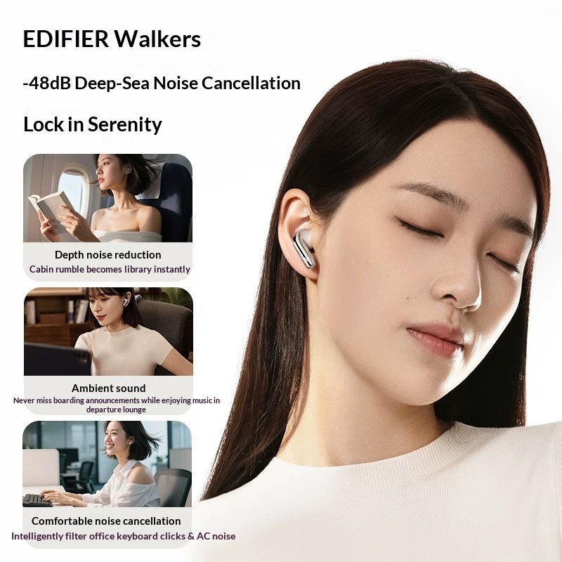 Écouteurs Bluetooth Edifier Lo - Noise Cancelling Headphone avis et prix