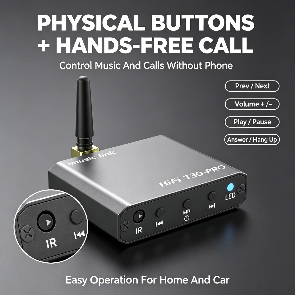 Récepteur audio Bluetooth 5.2, - Bluetooth Adapter Receiver avis et prix