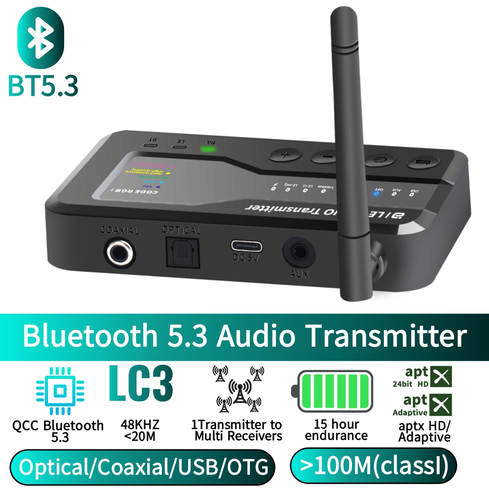 Émetteur audio Bluetooth 5.3,  - Bluetooth Adapter Receiver avis et prix