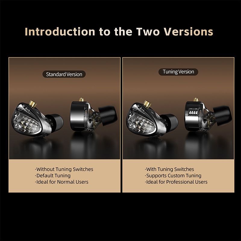 KZ ZA12 2DD + 4BA hybride IEM  - In Ear Monitor Iem avis et prix