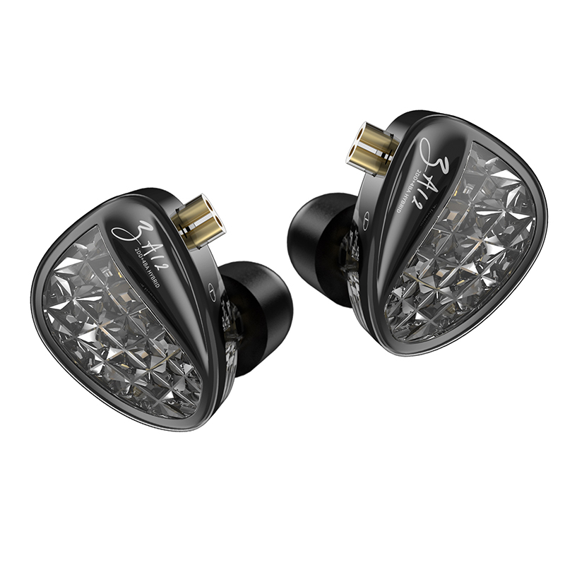 KZ ZA12 2DD + 4BA hybride IEM  - In Ear Monitor Iem avis et prix