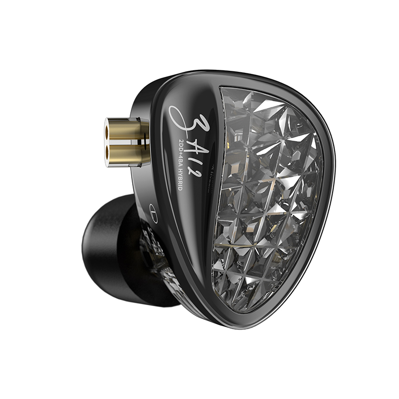 KZ ZA12 2DD + 4BA hybride IEM  - In Ear Monitor Iem avis et prix